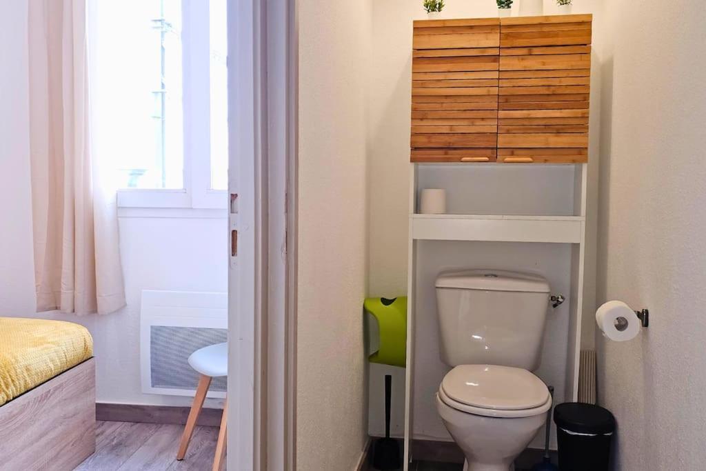 L'Orchidee, Proche De La Gare Avec Clim Et Terrasse Narbona Exterior foto